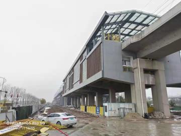 Hanghai Railway Station Curtain Wall Works