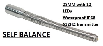 Flexible Video Camera with Receiver and Transmitter for Air Duct Surveillance Camera