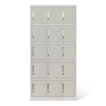 5 шкафчики 4 уровня серый