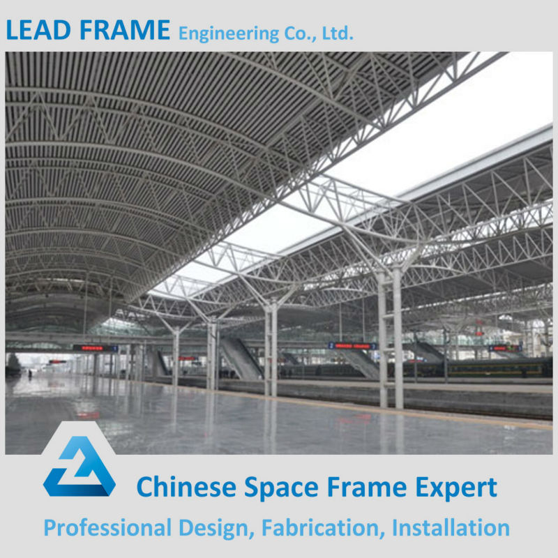 Prefab Light Indoor Stadium Space Frame Roofing