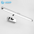 LEDER Luminaire à LED Chrome