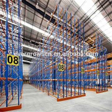 Space Saving Adjustable Double Deep Racking