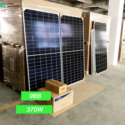 Aanpasbaar TUV Zonnepaneel Poly 370W 9BB Halfgesneden