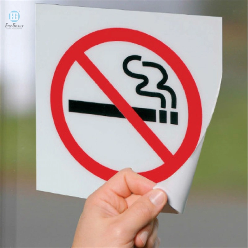 Universal Symbol Smoking Is Forbidden in Double Sided Sticker