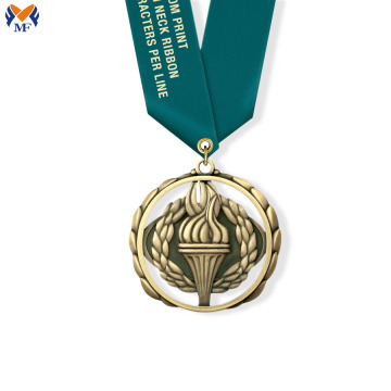 High Quality Custom Medals Awards And Print Ribbons