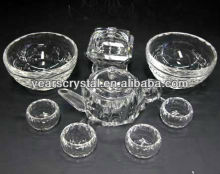 Tea Pot 3D Laser Engraved Crystal Crafts (G-385)