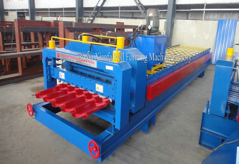 Automatic Steel Roof Glazed Tile Forming Machine