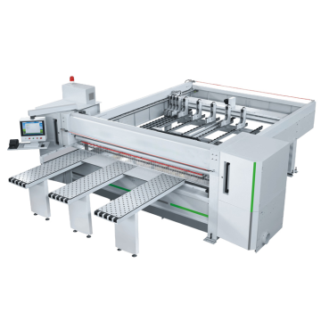 Máquina de sierra de mesa deslizante de panel de corte para carpintería CNC