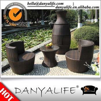 DYBS-D3213 Danyalife Synthetic Wicker Outdoor Deck Chairs