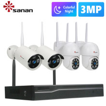 8CH Wireless NVR System with1080P Security IP Camera