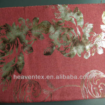 HX02005 home textile bronzing cusion fabric