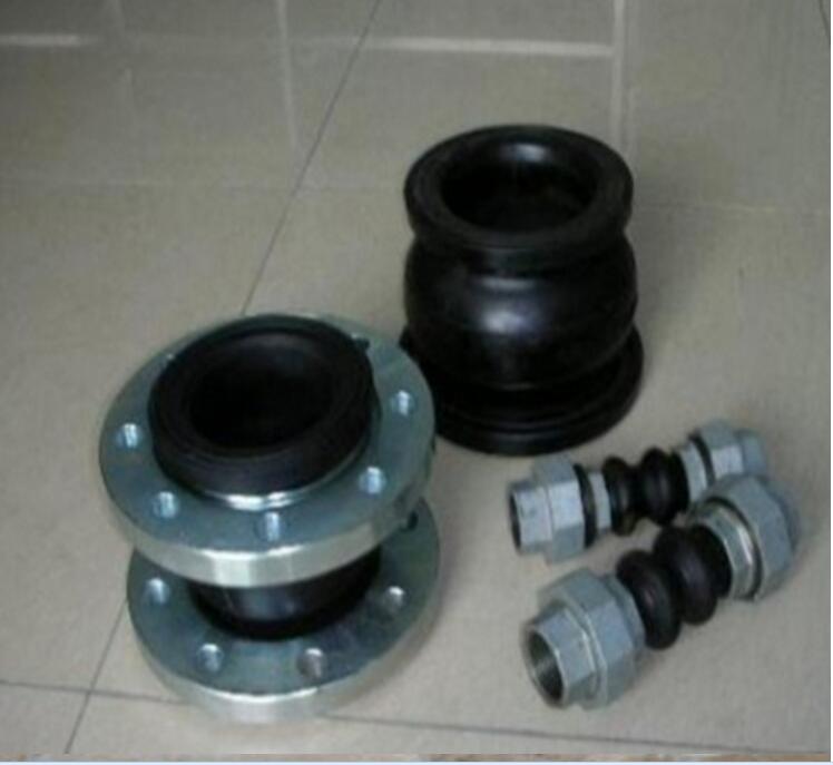 double sphere rod rubber bellow expansion joint, double bellow expansion joint