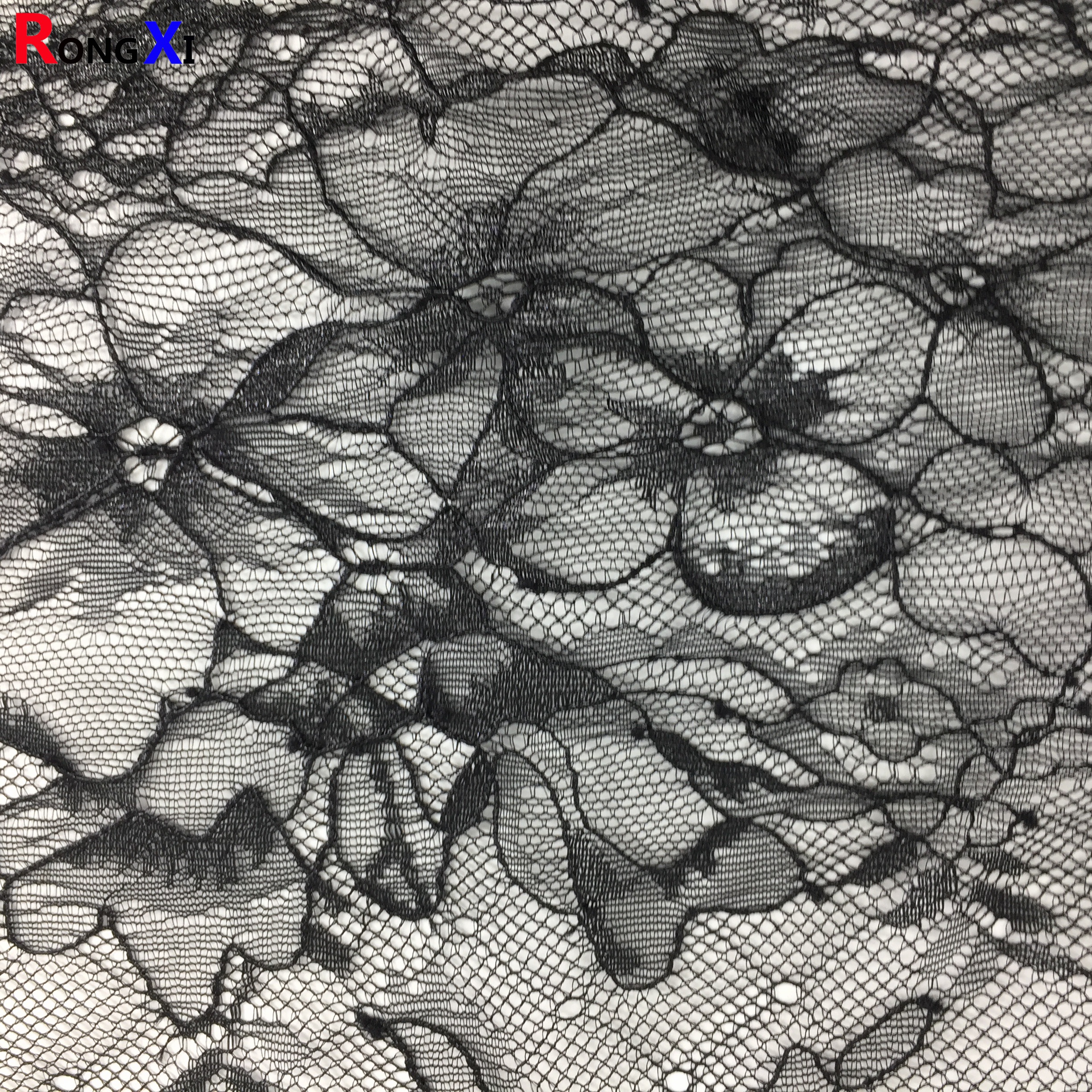 RXF0921 12MM 18MM  Glitter Bag Mesh Sequin Lace Fabric