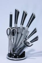 8 Pcs Kitchen Knife Set with Cutter Holder