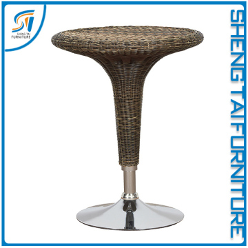 Popular outdoor furniture portable rattan bar furniture with bar table