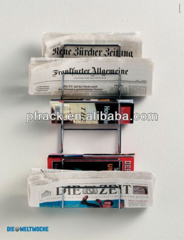 newspaper display rack