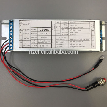 Permanent Output Led Emergency Power Souce with Self-test Function