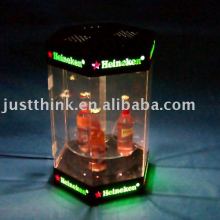 acrylic light display showcase