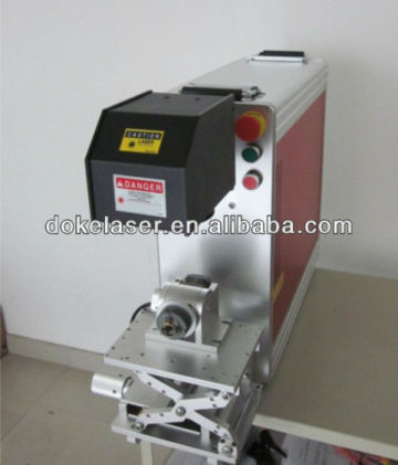 Portable mini 10W fiber laser marking machine