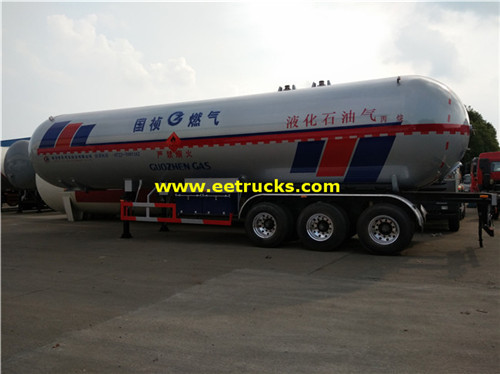 32MT 62000 Liters Propane Bulk Tank Trailers