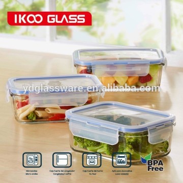 Oven,freezer,microwave safe 400ml rectangle oven and microwave safe food containers