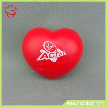 PU stress heart shape ball/custom stress ball