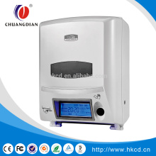 LCD player wall mounted automatic sensor paper towel dispenser