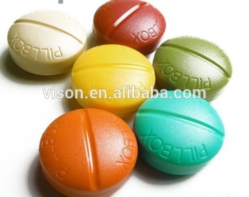 Travel Pocket Pill Box/ 4 Compartments Pill Box/Mini Pill Box