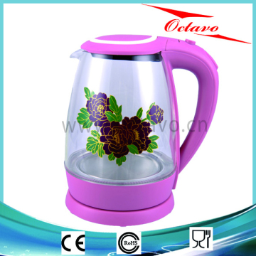 Crystal Clear Water Boiler Glass Electric Kettle OC-1316A