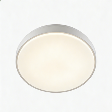 Gentle glow LED ceiling fixture