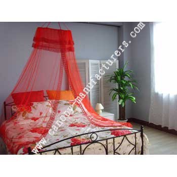 Chinese Red Bed Canopy