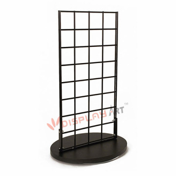 Grid countertop spinner display stand