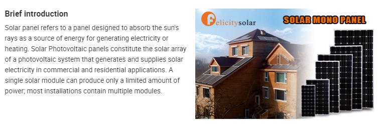 Hot Sales Solar Panel Price Poly 210W 260W 310W Solar Panels with CE TUV ETL CEC certificate