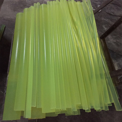 Red Polyurethane PU Round Bar for Sleeves