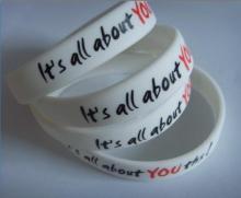 OEM wholesale customzied woven polyester festival wristbands for music party