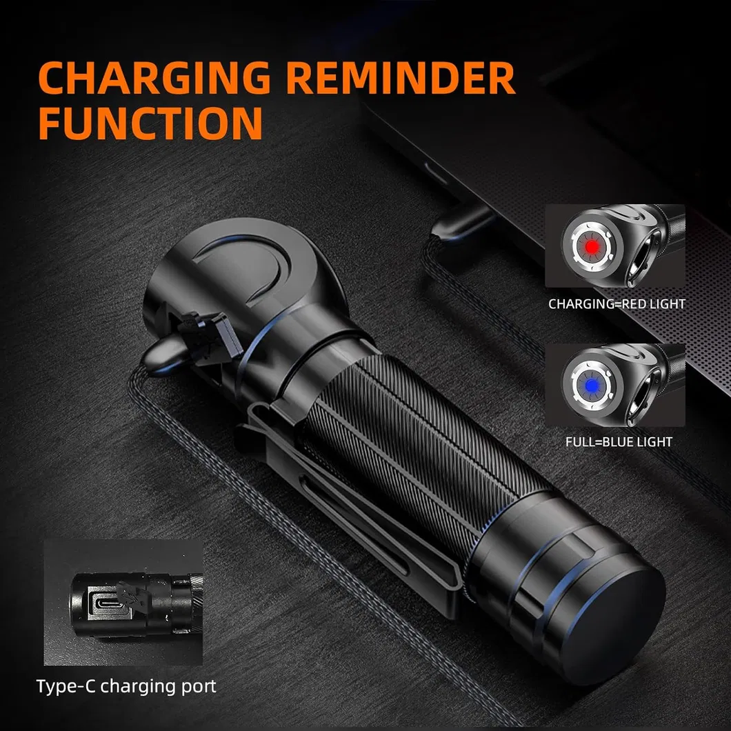 Compact Clip-on LED Camping Light for Outdoor Use
