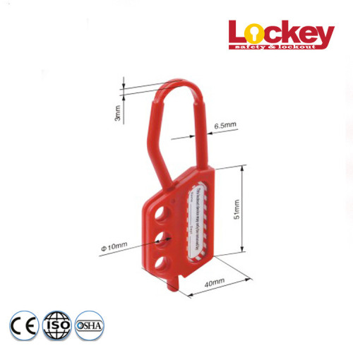 Non-conductive Safety Nylon Lockout Hasp