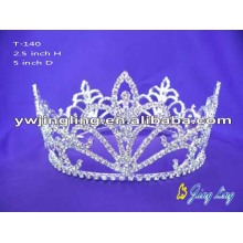 Wholesale Cheap Full Round Rhinestone Pageant Crowns