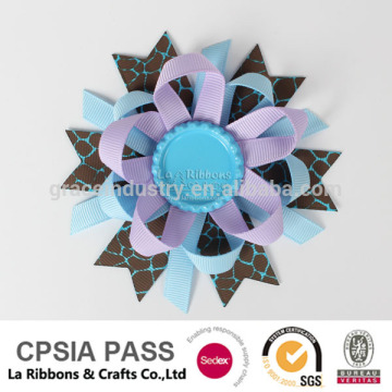 Hot Sale Round Ribbon Rosette Badge Rosette