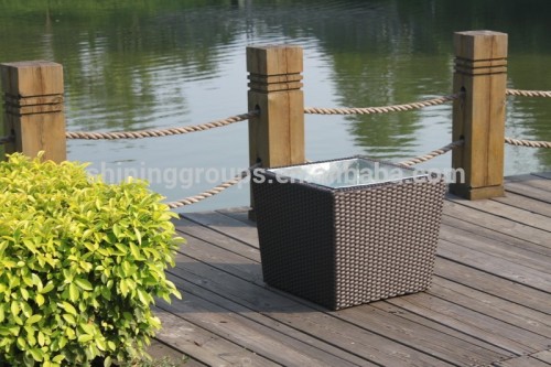 SOF7010 Rattan Furniture Wholesale Outdoor Garden Flower Pot