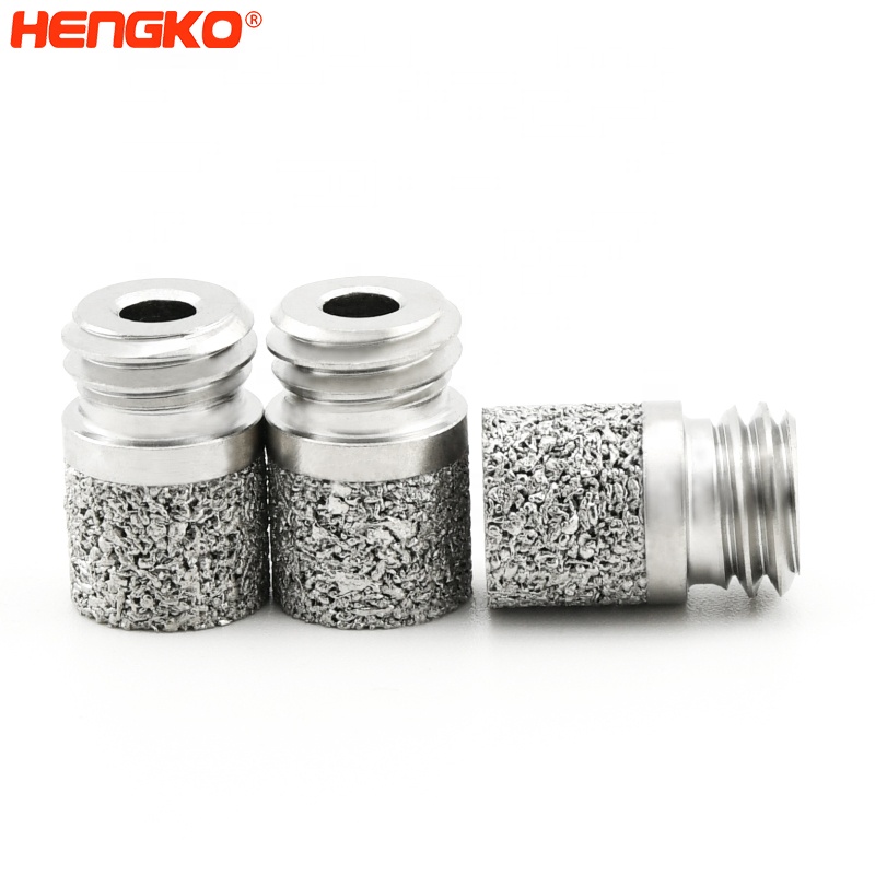Bio-reactor 316L stainless steel diffuser stone 5 10 15 50 100 micron sintered bead porous sparger