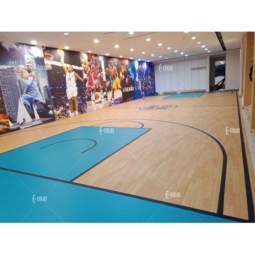 FIBA bersertifikat lantai bola keranjang mewah