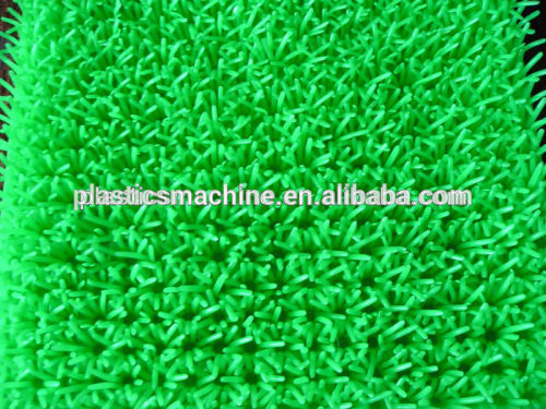 Artificial lawn mat production line