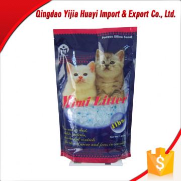 Silica Gel Pet Cat Litter Clumped