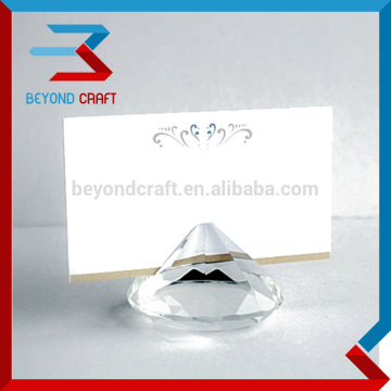 diamond crystal card holder table decorations