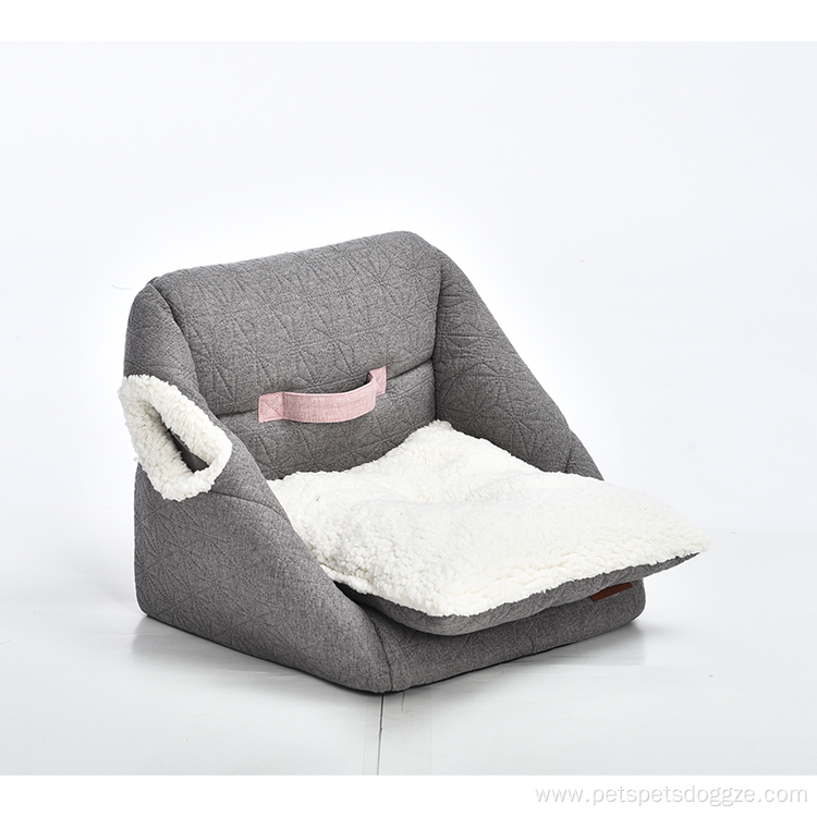Durable Using Warm Pet House Sofa Cat Bed