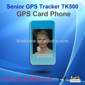 Portable design gps personal tracker with Safe zone TK500