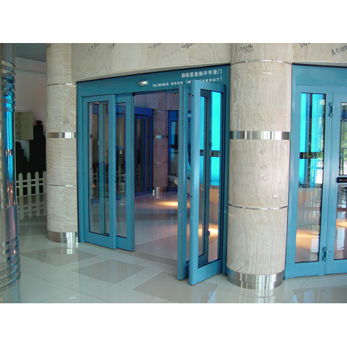 Automatic Sliding Doors for Business Building Entrances