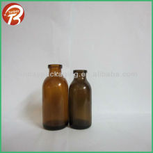 Amber glass vial for injection