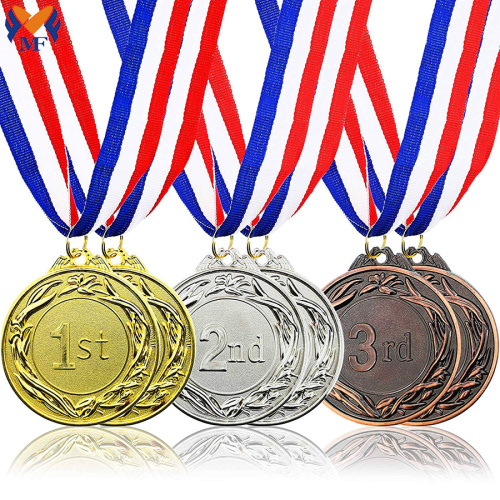 1st 2nd 3 ميدالية معدنية